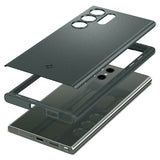 Spigen Samsung Galaxy S23 Ultra Kuori Thin Fit Abyss Green