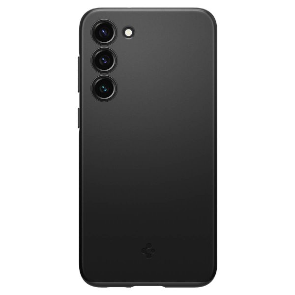 Spigen Samsung Galaxy S23 Plus -suojakuori, Thin Fit, musta