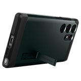 Spigen Samsung Galaxy S23 Ultra Tough Armor -kuori, Abyss Green