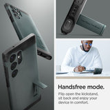 Spigen Samsung Galaxy S23 Ultra Tough Armor -kuori, Abyss Green