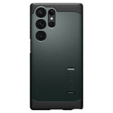 Spigen Samsung Galaxy S23 Ultra Tough Armor -kuori, Abyss Green