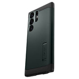 Spigen Samsung Galaxy S23 Ultra Tough Armor -kuori, Abyss Green