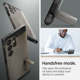 Spigen Samsung Galaxy S23 Ultra -suojakuori Tough Armor Gunmetal