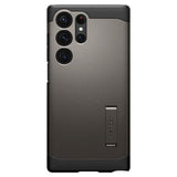 Spigen Samsung Galaxy S23 Ultra -suojakuori Tough Armor Gunmetal