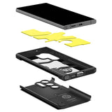 Spigen Samsung Galaxy S23 Ultra Tough Armor -suojakuori, musta