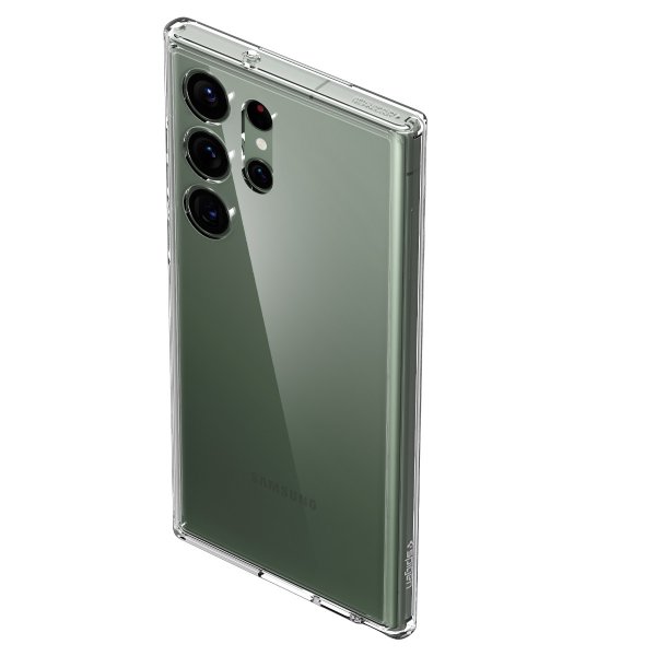 Spigen Samsung Galaxy S23 Ultra kuori Ultra Hybrid Crystal Clear