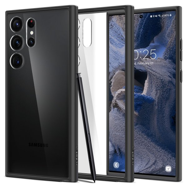 Spigen Samsung Galaxy S23 Ultra Kuori Ultra Hybrid Mattamusta
