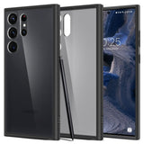 Spigen Samsung Galaxy S23 Ultra Kuori Ultra Hybrid Matte Frost Black