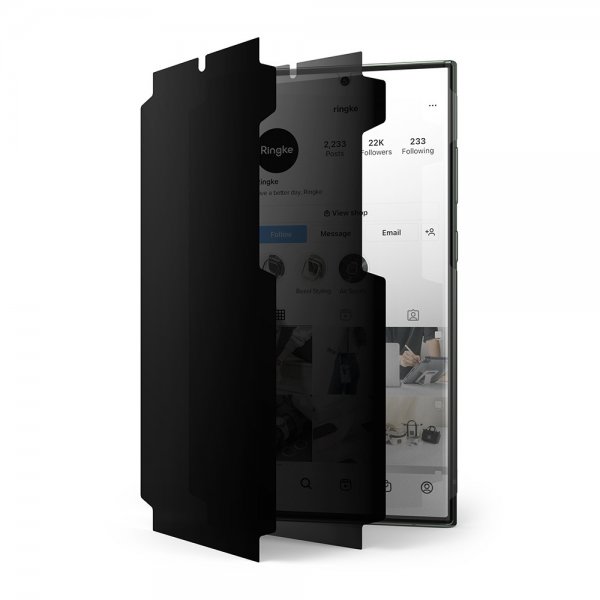 Ringke Samsung Galaxy S23 Ultra Näytönsuoja Privacy Dual Easy Film
