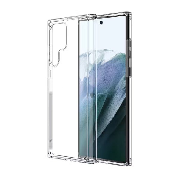 Rvelon Samsung Galaxy S23 Ultra Kuori Iskunkestävä Läpinäkyvä