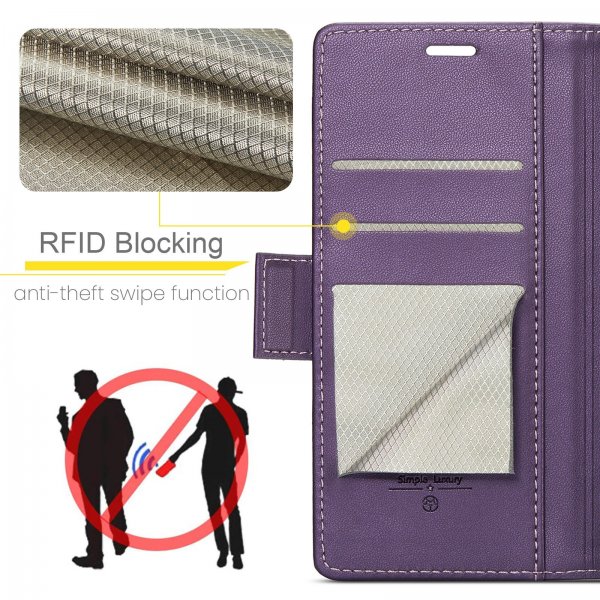 CaseMe Samsung Galaxy S24 FE Suojakuori 023 Series Violetti