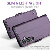 CaseMe Samsung Galaxy S24 FE Suojakuori 023 Series Violetti