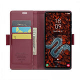 CaseMe Samsung Galaxy S24 FE Kotelo 023 Series Punainen