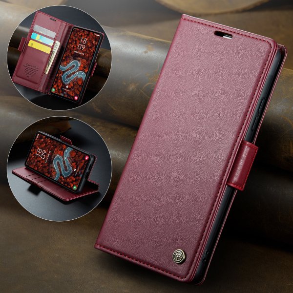 CaseMe Samsung Galaxy S24 FE Kotelo 023 Series Punainen