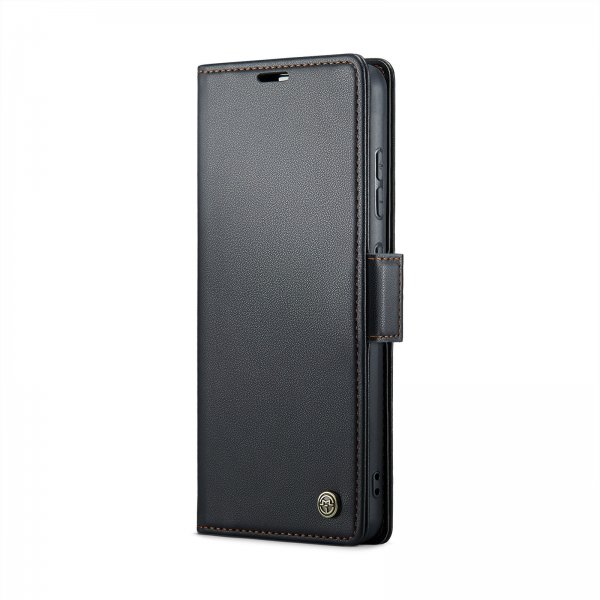 CaseMe Samsung Galaxy S24 FE Kotelo 023 Series Musta