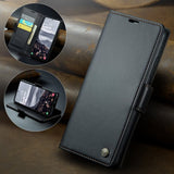 CaseMe Samsung Galaxy S24 FE Kotelo 023 Series Musta