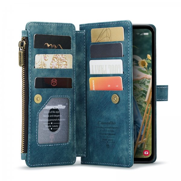 CaseMe Samsung Galaxy S24 FE Suojakuori C30-sarja Sininen