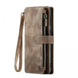 CaseMe Samsung Galaxy S24 FE C30 Series Kotelo, Ruskea