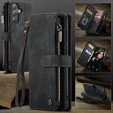 CaseMe Samsung Galaxy S24 FE Kotelo C30-sarja Musta