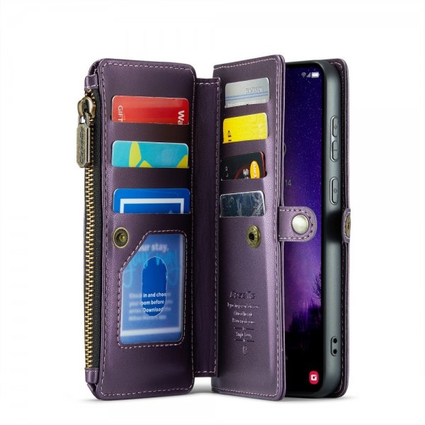 CaseMe Samsung Galaxy S24 FE Suojakuori C36-sarja Violetti