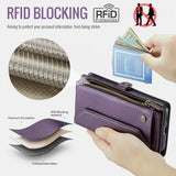 CaseMe Samsung Galaxy S24 FE Suojakuori C36-sarja Violetti