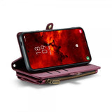 CaseMe Samsung Galaxy S24 FE Suojakuori C36-sarja Punainen