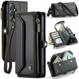 CaseMe Samsung Galaxy S24 FE -suojakuori C36 Series, musta