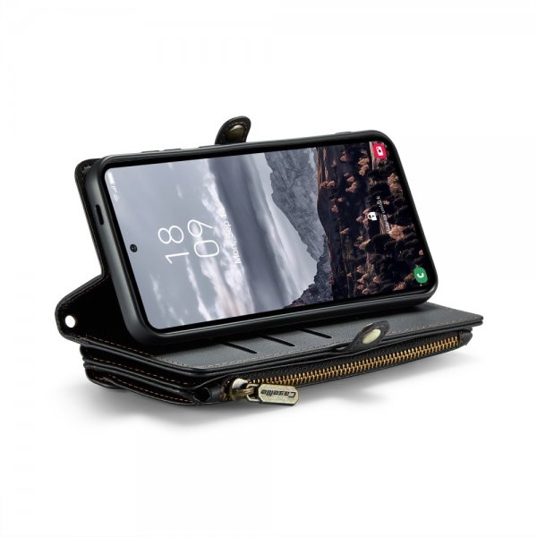 CaseMe Samsung Galaxy S24 FE -suojakuori C36 Series, musta