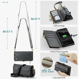 CaseMe Samsung Galaxy S24 FE -suojakuori C36 Series, musta