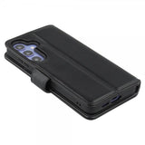 Nordic Covers Samsung Galaxy S24 FE Essential Leather Raven Black -suojakotelo