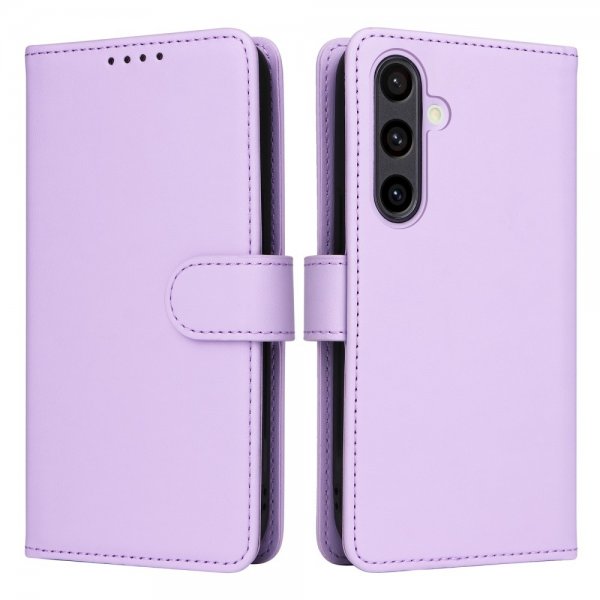 Betopnice Samsung Galaxy S24 FE -kuori irrotettavalla kannella 005 Violetti