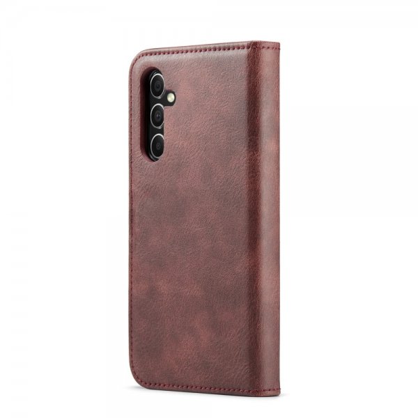 Dg.Ming Samsung Galaxy S24 FE -kotelo irrotettavalla kuorella, punainen