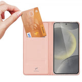 Dux Ducis Samsung Galaxy S24 FE Kotelo Skin Pro Series Vaaleanpunainen