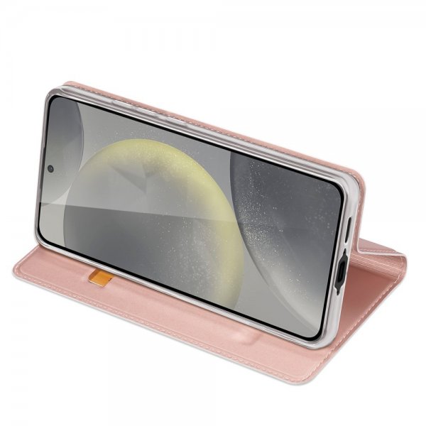 Dux Ducis Samsung Galaxy S24 FE Kotelo Skin Pro Series Vaaleanpunainen