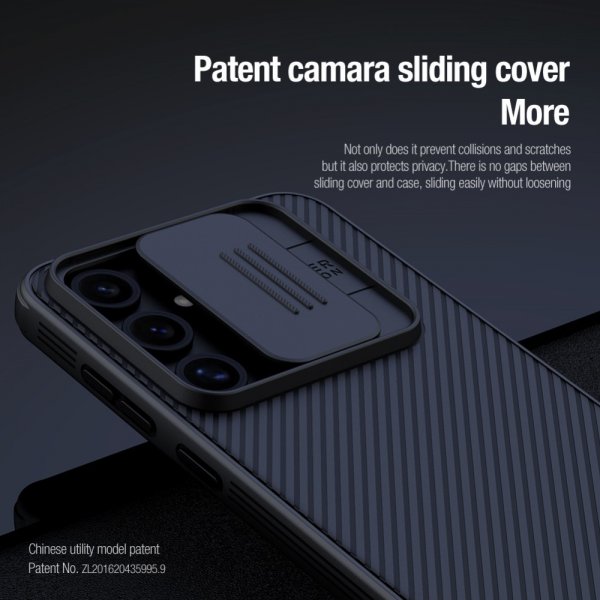 Nillkin Samsung Galaxy S24 FE Kuori CamShield Pro Musta