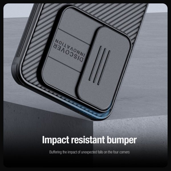 Nillkin Samsung Galaxy S24 FE Kuori CamShield Pro Musta