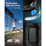 Spigen Samsung Galaxy S24 FE Kuori Liquid Air Abyss Green