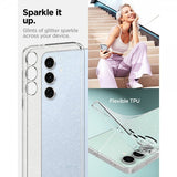 Spigen Samsung Galaxy S24 FE Suojakuori Liquid Crystal Glitter Crystal Quartz