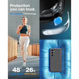 Spigen Samsung Galaxy S24 FE Suojakuori Liquid Crystal Glitter Crystal Quartz