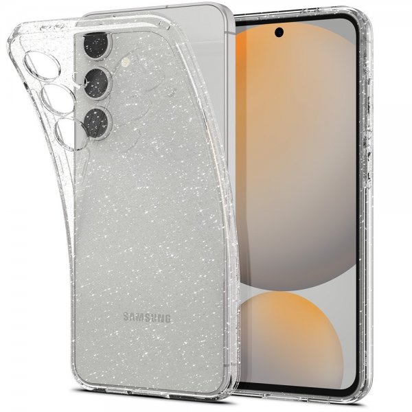 Spigen Samsung Galaxy S24 FE Suojakuori Liquid Crystal Glitter Crystal Quartz