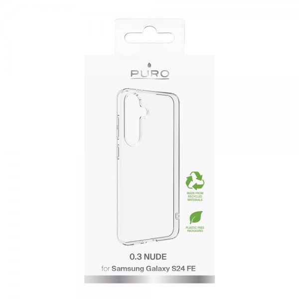 Puro Samsung Galaxy S24 FE Kuori Nude Läpinäkyvä