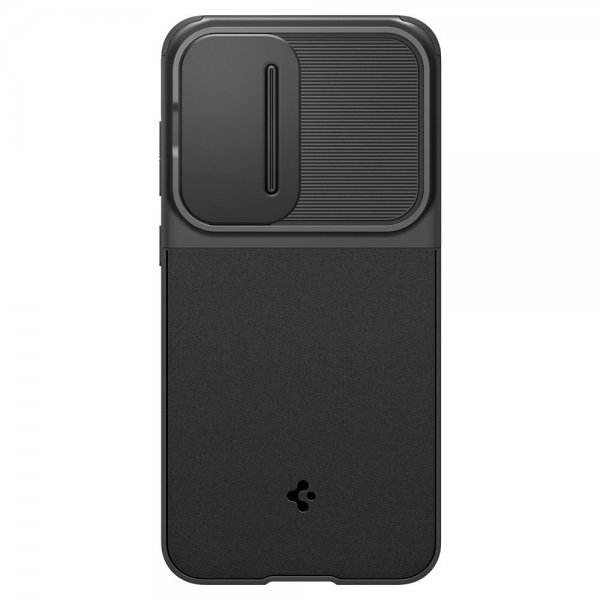 Spigen Samsung Galaxy S24 FE Suojakuori Optik Armor Musta