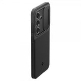 Spigen Samsung Galaxy S24 FE Suojakuori Optik Armor Musta