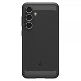 Spigen Samsung Galaxy S24 FE kuori, Rugged Armor, mattamusta