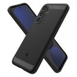 Spigen Samsung Galaxy S24 FE kuori, Rugged Armor, mattamusta