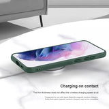 Nillkin Samsung Galaxy S24 FE -suojakuori Super Frosted Shield Pro MagSafe, musta