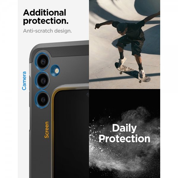 Spigen Samsung Galaxy S24 FE Suojakuori Tough Armor MagFit Musta