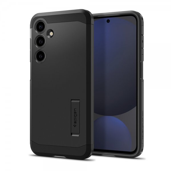 Spigen Samsung Galaxy S24 FE Suojakuori Tough Armor MagFit Musta