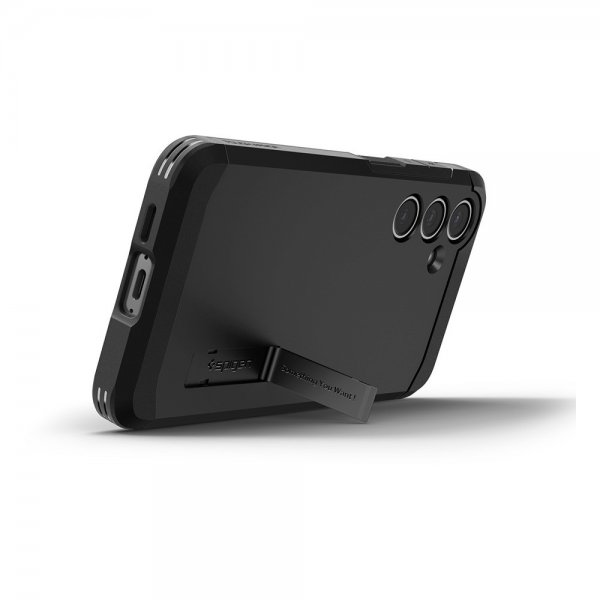 Spigen Samsung Galaxy S24 FE Suojakuori Tough Armor Musta