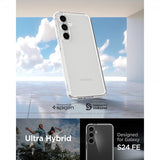 Spigen Samsung Galaxy S24 FE Suojakuori Ultra Hybrid Crystal Clear